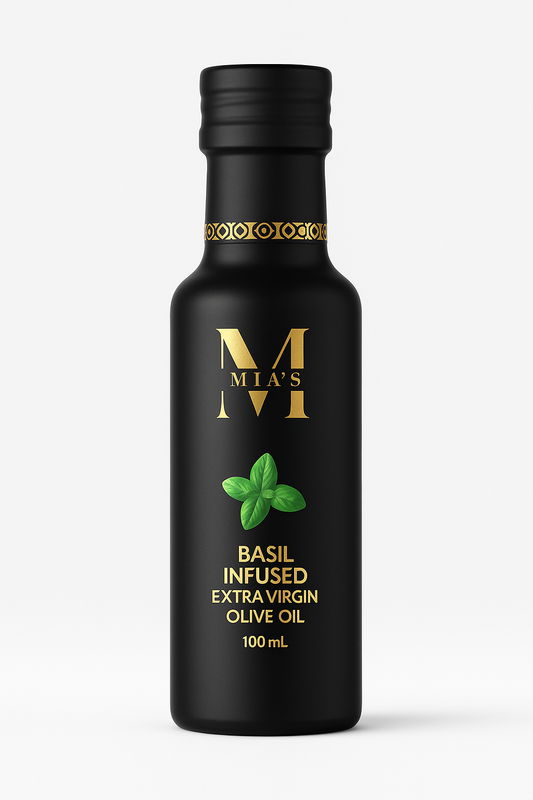 Basil Infused Extra Virgin Olive Oil