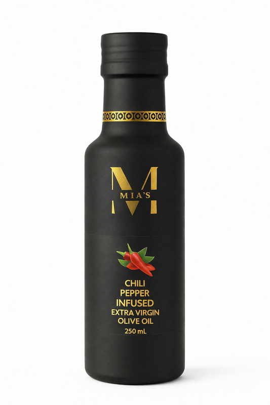 Chili Peppers Infused Extra Virgin Olive Oil